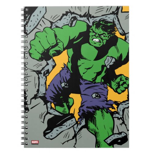 Retro Hulk Smash Notebook