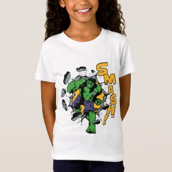 Retro Hulk Smash! T-shirt by marvelclassics at Zazzle