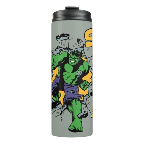 Retro Hulk Smash Thermal Tumbler