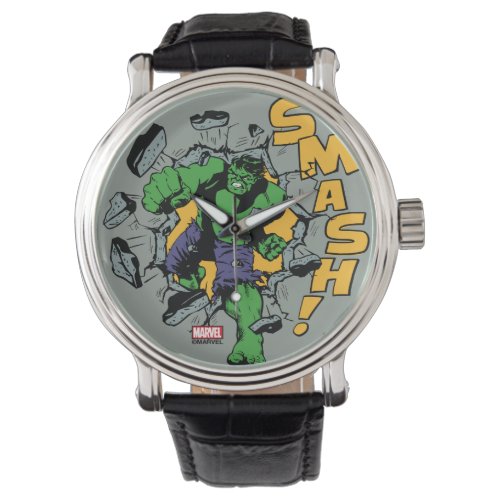 Retro Hulk Smash Watch