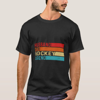 Retro Husband Dad Hockey Legend Vintage Dad T-Shirt