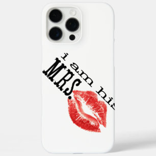 Retro I am His Mrs. Red Lips iPhone 16 Pro Max Case