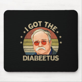 Retro I Got The Diabeetus Funny Diabetes Type 1 2  Mouse Pad