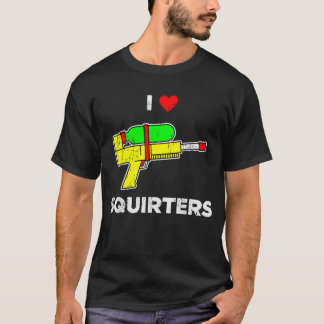 Retro I Heart Squirters Funny I Love Squirters T-Shirt
