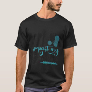 Retro I Knit Past My Bedtime Sewing Knitter Quilti T-Shirt
