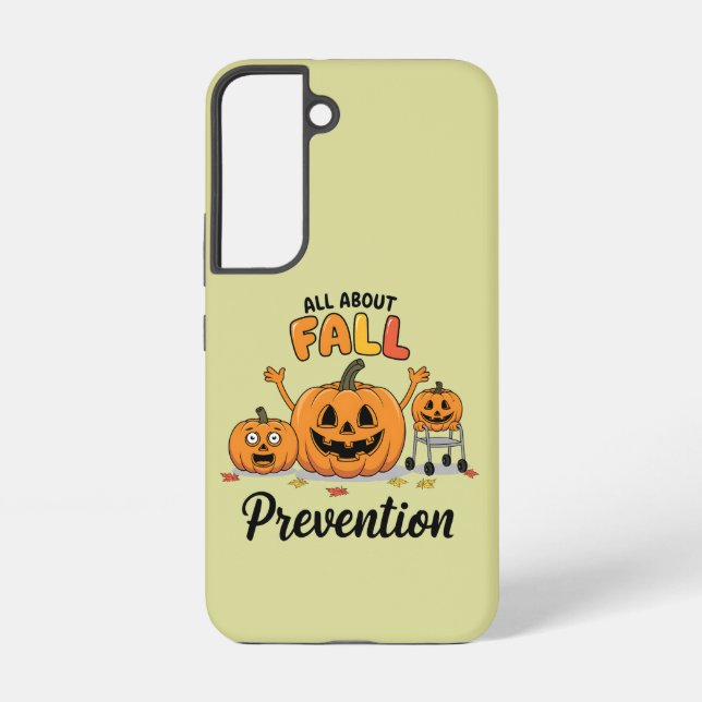 Retro I Love Fall Prevention Fall Occupational  Samsung Galaxy Case (Back)