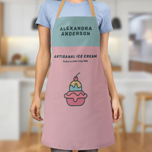 Retro Ice Cream Apron