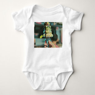 Retro ice cream popsicle baby bodysuit