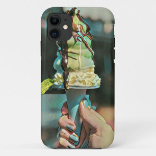 Retro ice cream popsicle iPhone 11 case