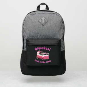 Retro Ice Cream Van Oldschool Vibes Tee Port Authority® Backpack