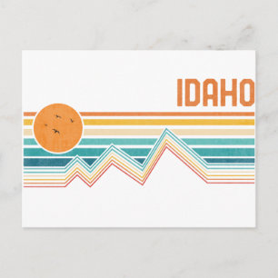 Retro Idaho Boise Nampa Souvenir Vintage Outdoor Postcard