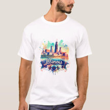 Retro Idaho Map T-Shirts – Vintage usa map