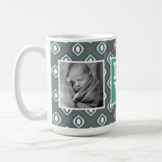 Retro Ikat Tribal Pattern | LOVE with Photos Coffee Mug