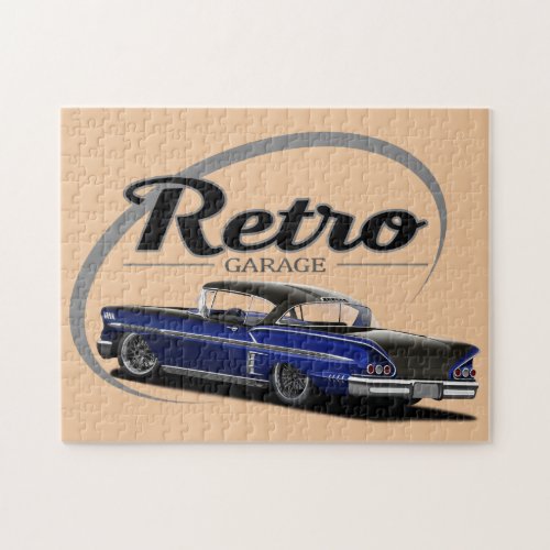 Retro Impala Jigsaw Puzzle