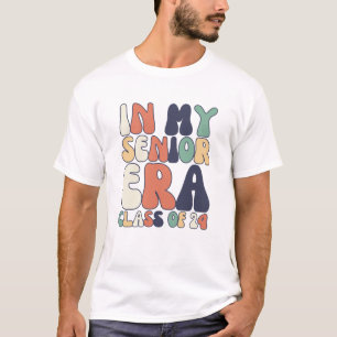 Retro In My Senior Era Class Of 2024 T-Shirt