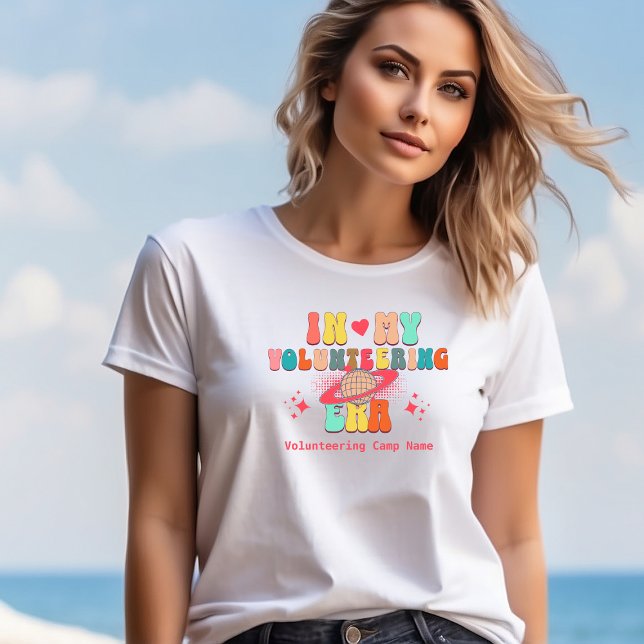 Retro In my volunteering Era groovy custom T-Shirt (Creator Uploaded)