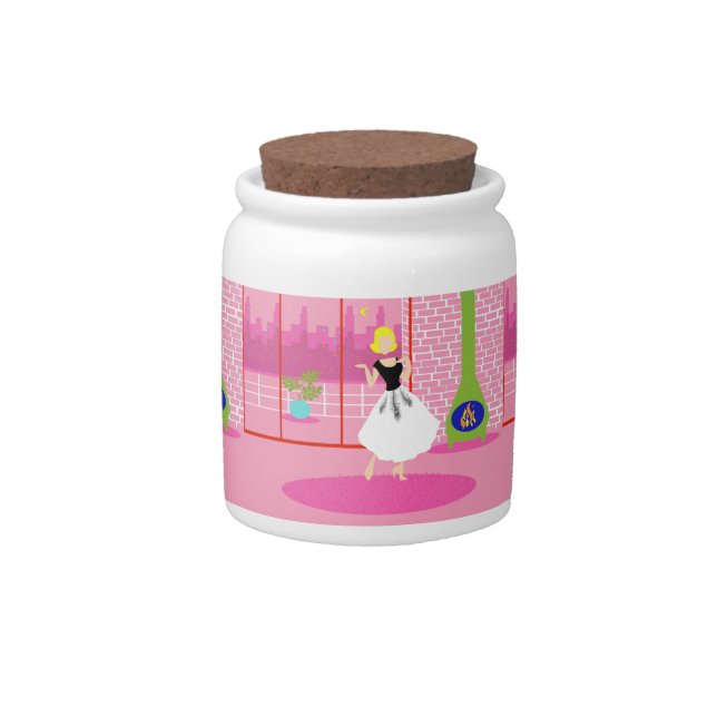 Retro In the Pink Candy Jar (Front)