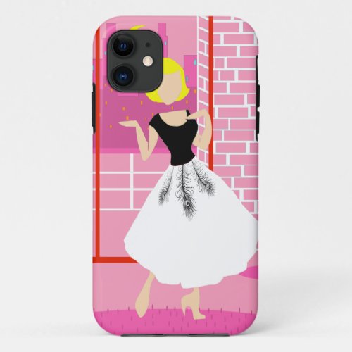 Retro In the Pink iPhone 55S Case