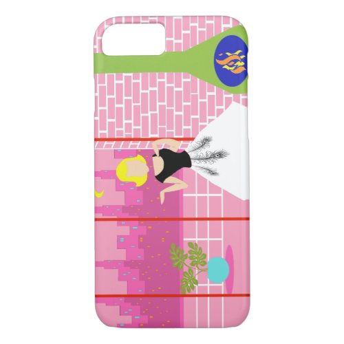 Retro In the Pink iPhone 7 Case