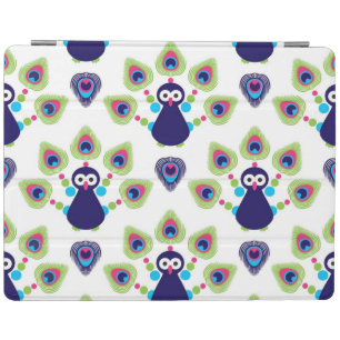 retro india exotic peacock iPad smart cover