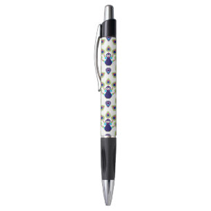 retro india exotic peacock pen