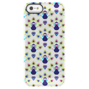 retro india exotic peacock permafrost iPhone SE/5/5s case