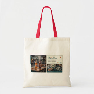 Retro Indian Soda Stand Gold Spot Campa Cola 70s N Tote Bag