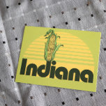 Retro Indiana Postcard at Zazzle