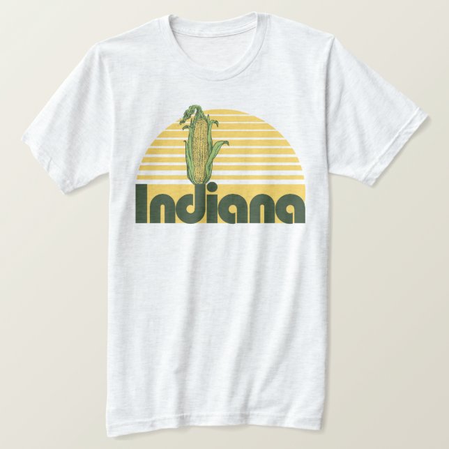 Retro Indiana T-Shirt (Design Front)