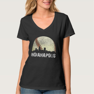 Retro Indianapolis Baseball Vintage IN City Classi T-Shirt