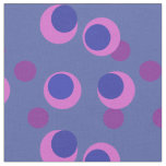Retro Indigo Berry  Fabric