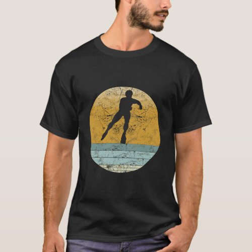 Retro Inline Skates Vintage Style Sport Gift For M T_Shirt