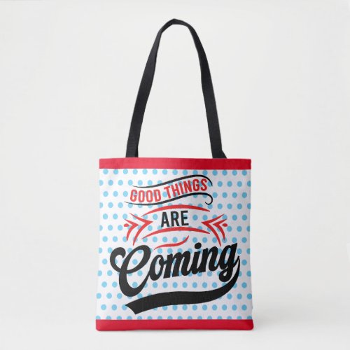 Retro Inspirational  Tote Bag