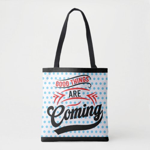 Retro Inspirational  Tote Bag