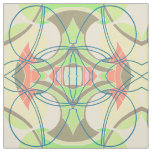 Retro inspired pattern (3 layers &amp; diy background) fabric