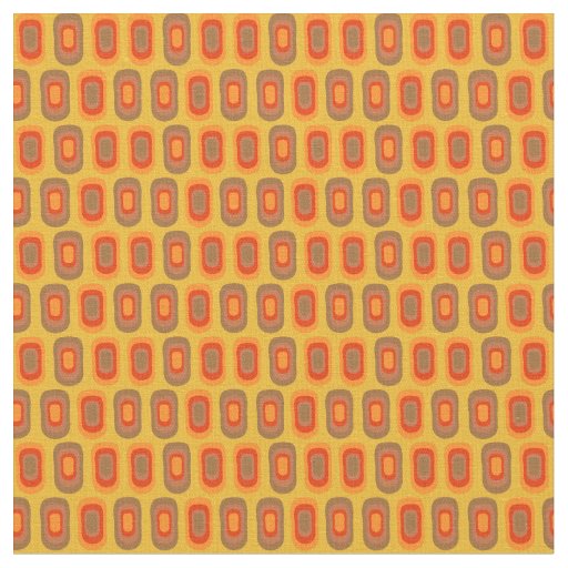Retro Inspired Pattern Fabric