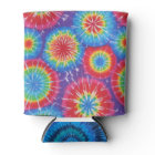 Retro-Inspired Tie Dye Can Cooler