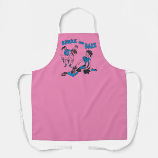 Retro inspired Tune Tote "Shake and Bake" apron