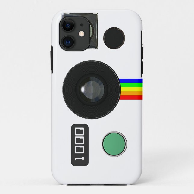 Retro Instant Camera Case-Mate iPhone Case (Back)