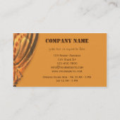 Retro Interior Design Business Card (Back)