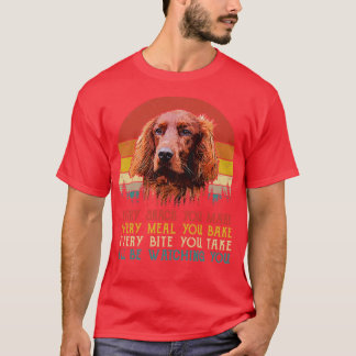 Retro Irish Setter Every Snack You Make Every Meal T-Shirt