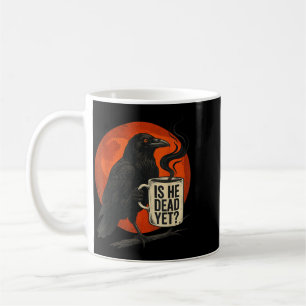 Retro Is He Vintage Government Agencyd Dark Crow Coffee Mug