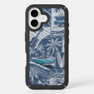 Retro Island Cruiser iPhone 16 Case