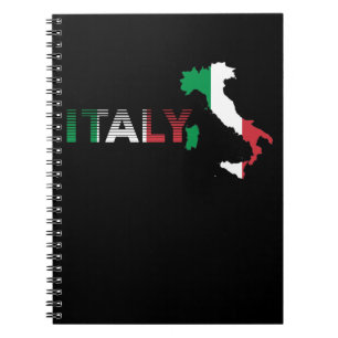 Retro Italy Flag Traveler Adventure Travelling Notebook