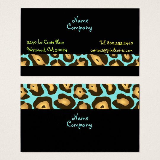 Retro Jaguar Skin pattern profile cards