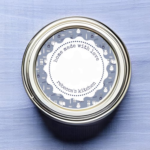  Retro Jam Canning Label   Homemade  Mason Jar