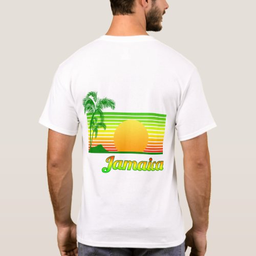 Retro Jamaica Caribbean Islands T_Shirt