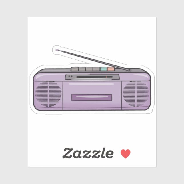 Retro Jams Sticker (Sheet)