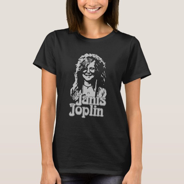 Retro Janice S Joplins Love Country Music Costume  T-Shirt (Front)