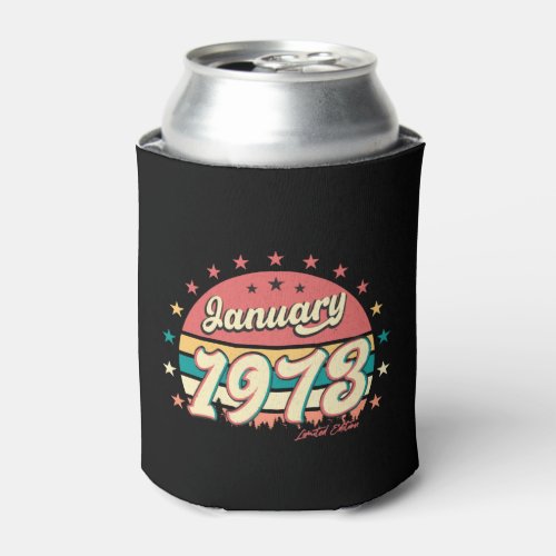 Retro January 1973 Limited Can Cooler
